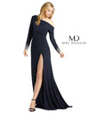 Mac Duggal Long Formal Fitted Evening Dress 12231 - The Dress Outlet
