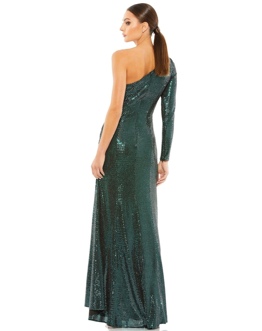 Mac Duggal Long Formal One Shoulder Dress 12501 - The Dress Outlet