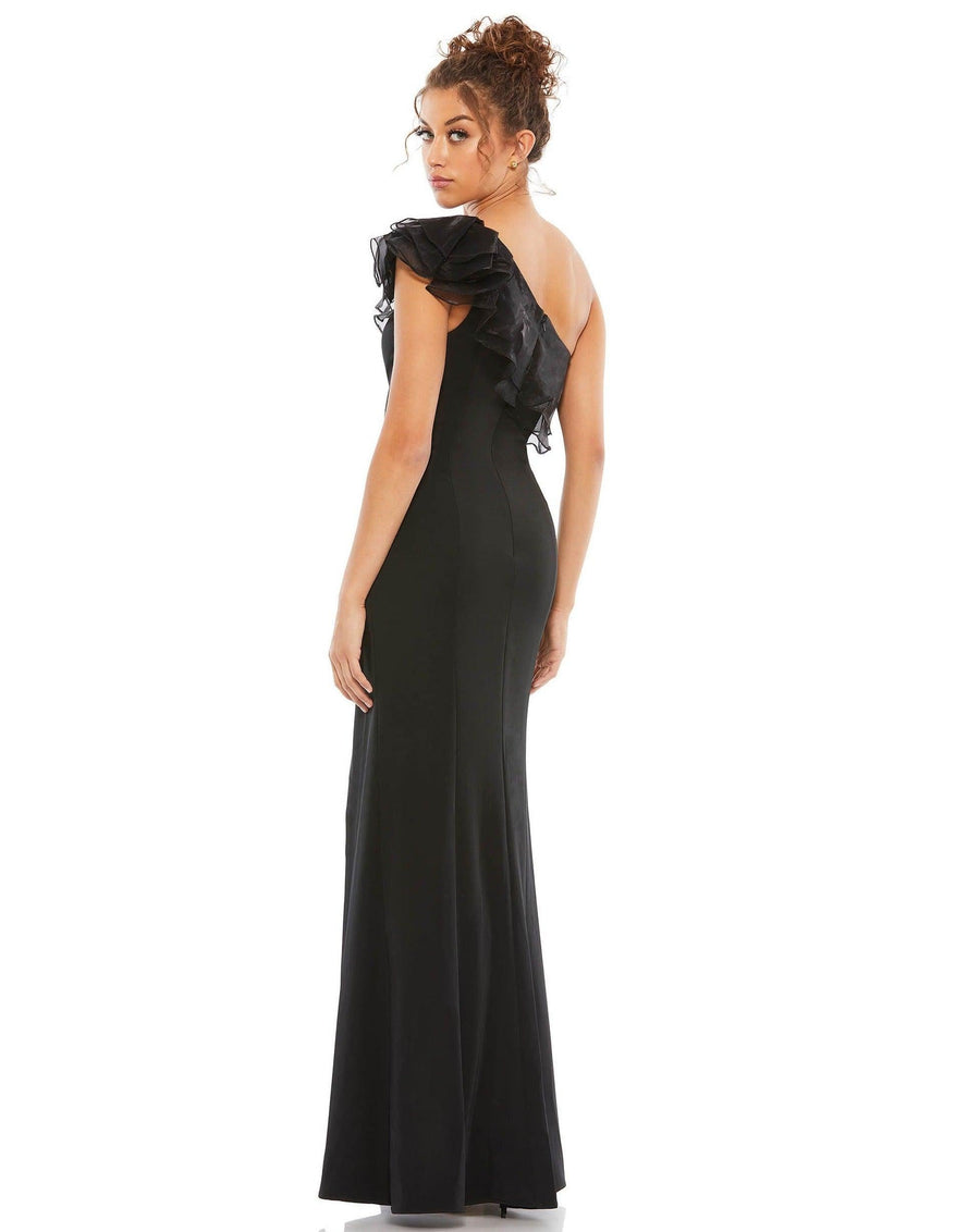 Mac Duggal Long Formal  One Shoulder Dress 26372 - The Dress Outlet