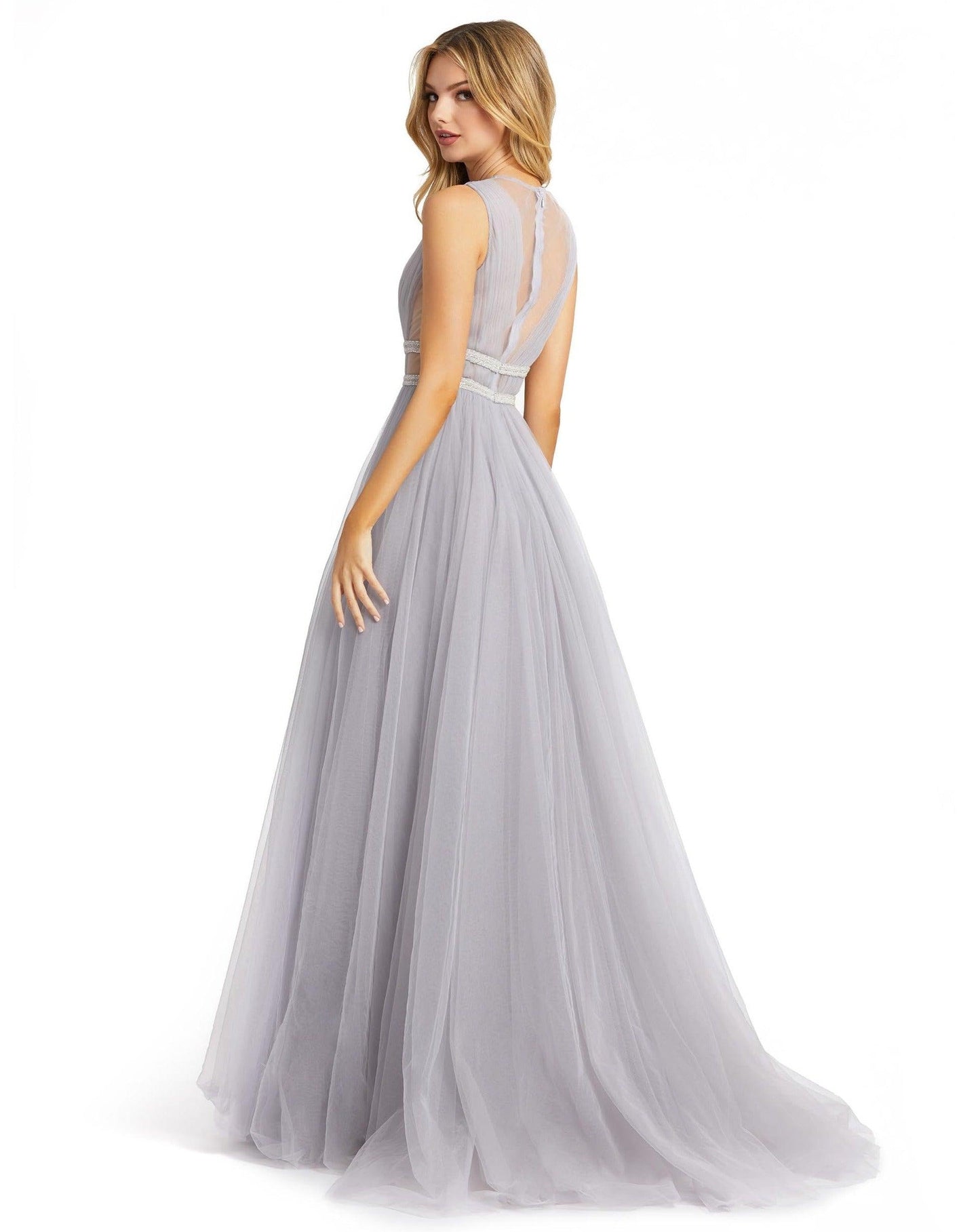 Mac Duggal Long Formal Sleeveless Prom Dress 20188 - The Dress Outlet