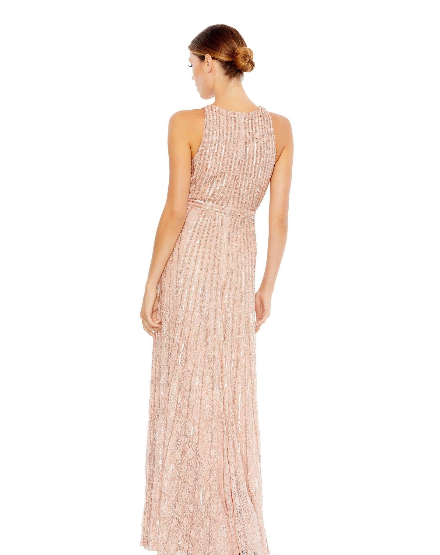 Mac Duggal Long Formal Sleeveless Prom Gown 93570 - The Dress Outlet