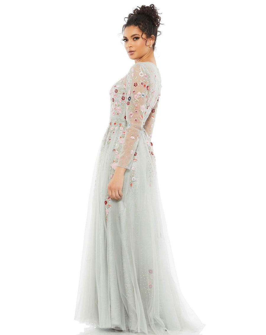 Mac Duggal Long Mother of the Bride Dress 11241 - The Dress Outlet