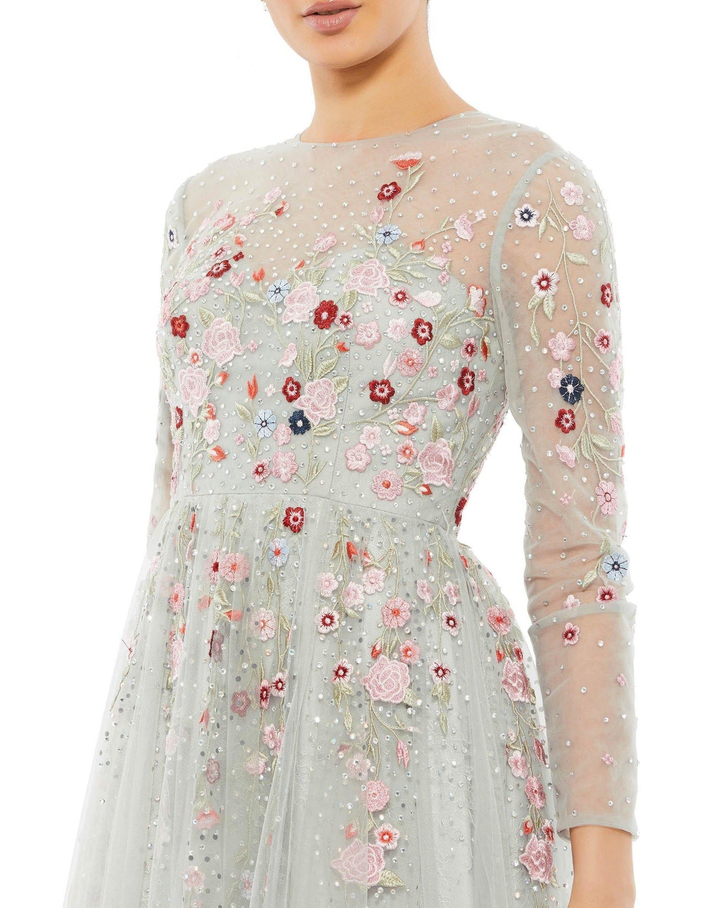 Mac Duggal Long Mother of the Bride Dress 11241 - The Dress Outlet