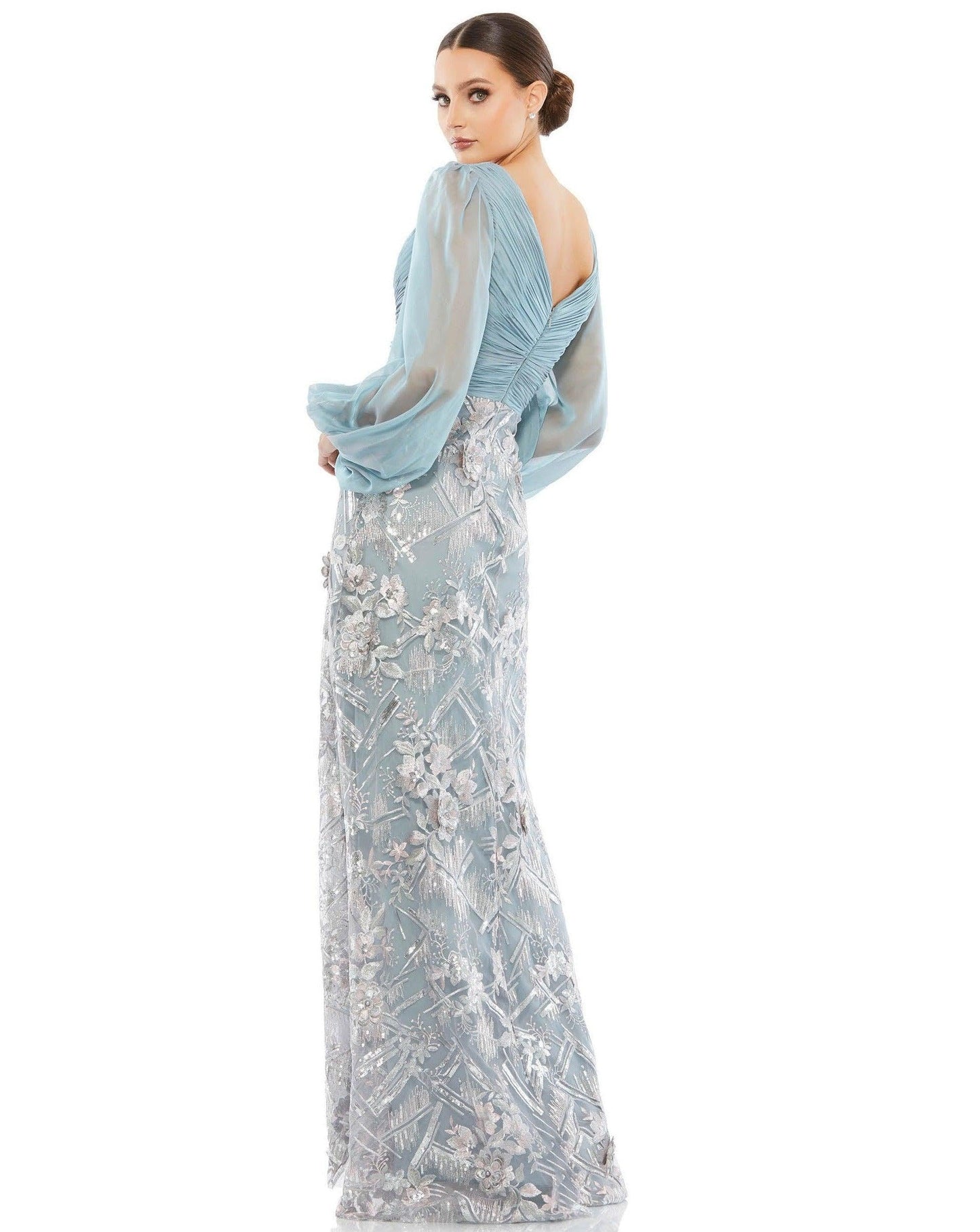 Mac Duggal Long Mother of the Bride Gown 67886 - The Dress Outlet