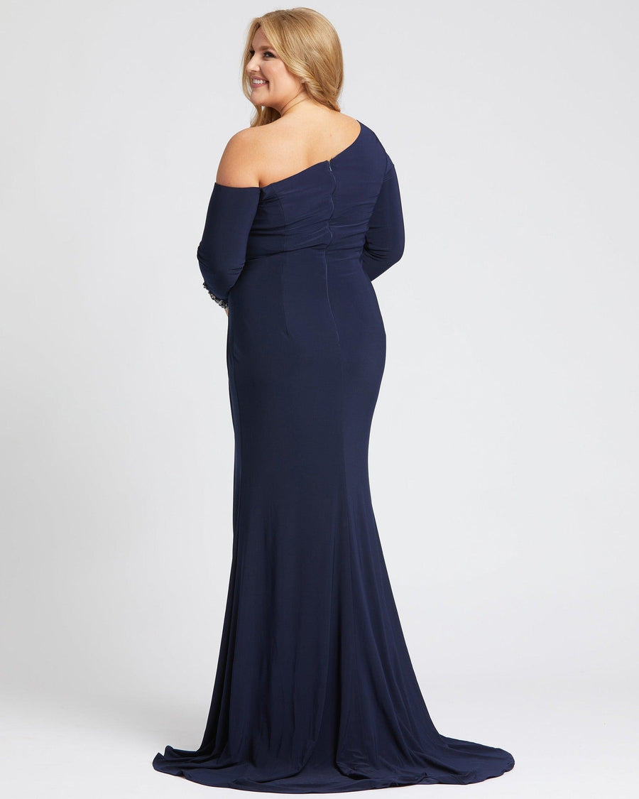 Mac Duggal Long Plus Size Formal Dress 67242F Sale - The Dress Outlet