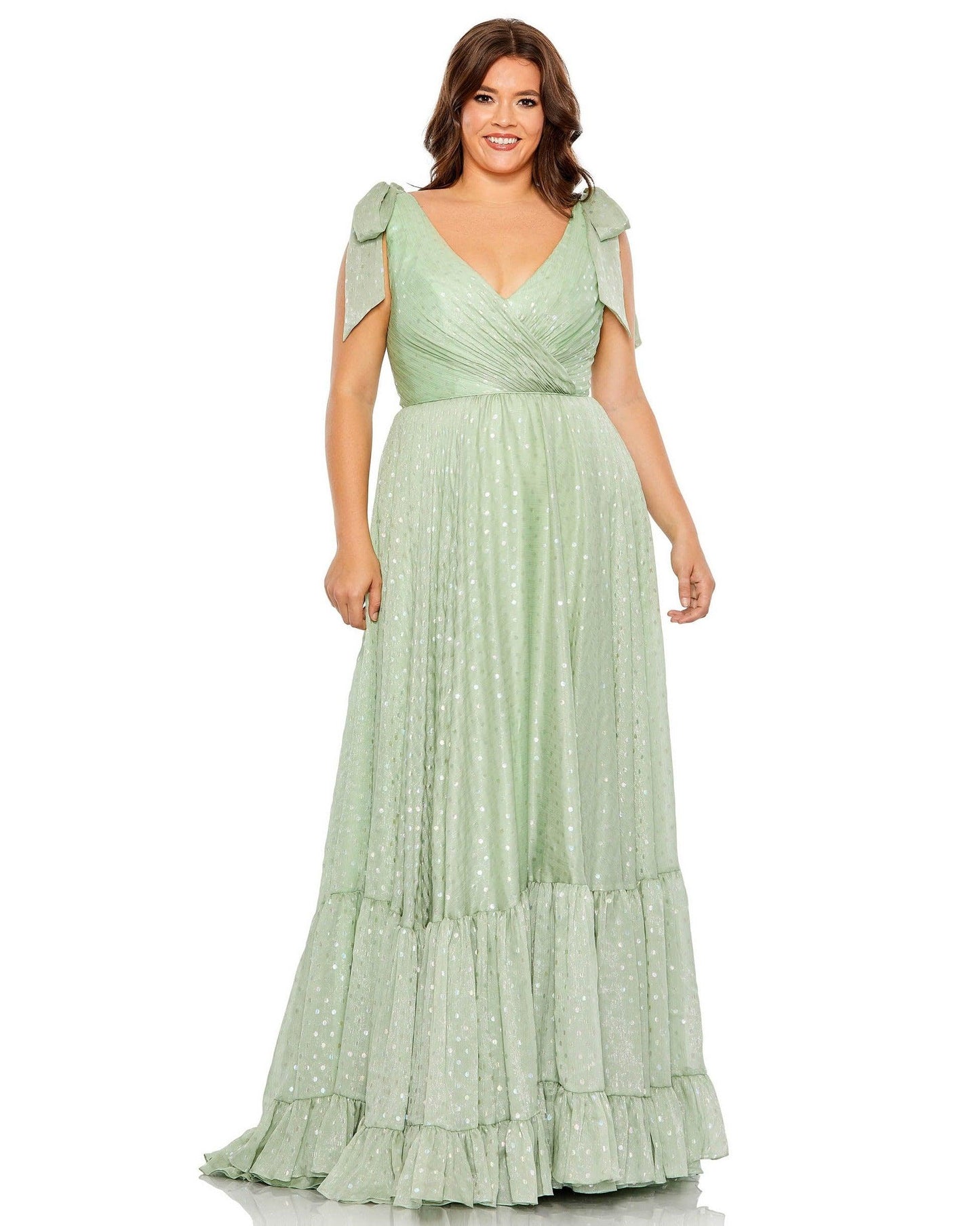 Mac Duggal Long Plus Size Formal Prom Dress 68120 - The Dress Outlet