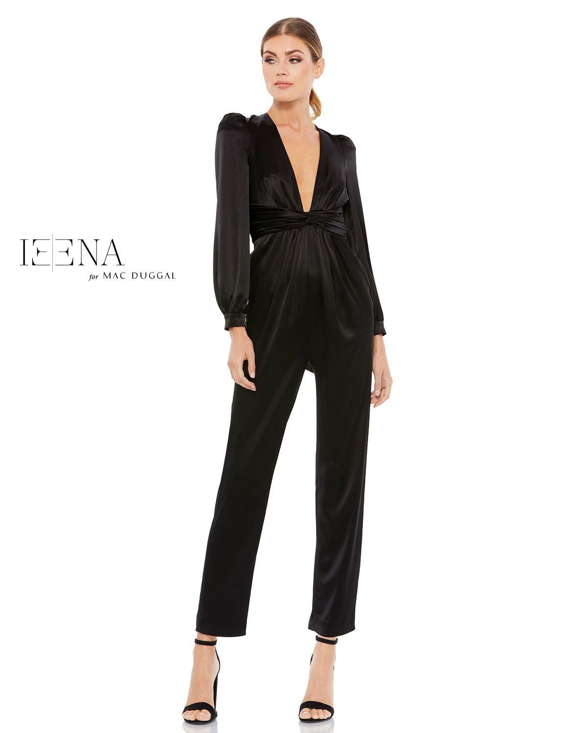 Mac Duggal Long Sleeve Formal Jumpsuit 2647 - The Dress Outlet