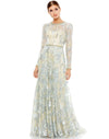 Mac Duggal Long Sleeve Lace Evening Gown 12460 - The Dress Outlet