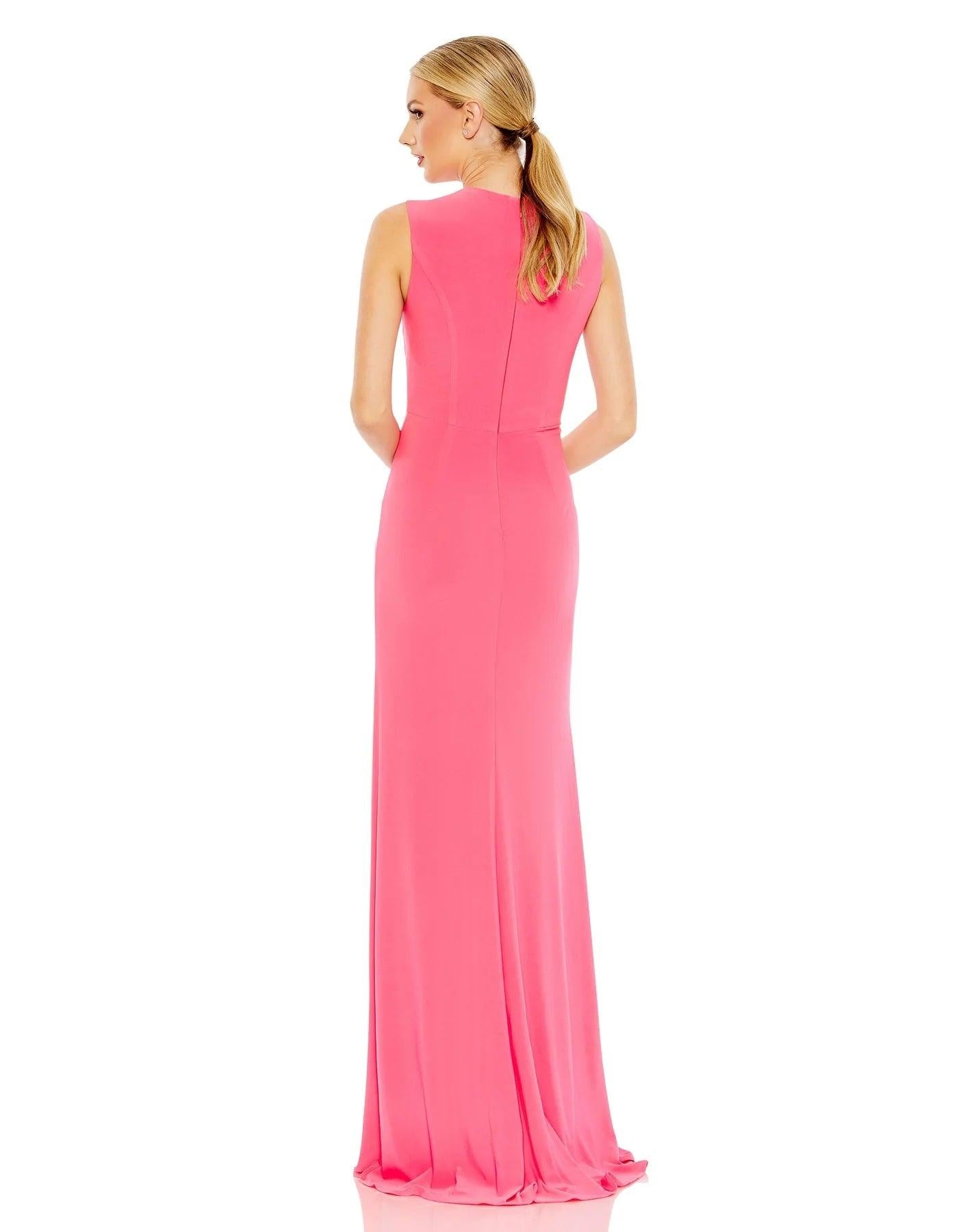Mac Duggal Long Sleeveless Formal Gown 26890 - The Dress Outlet