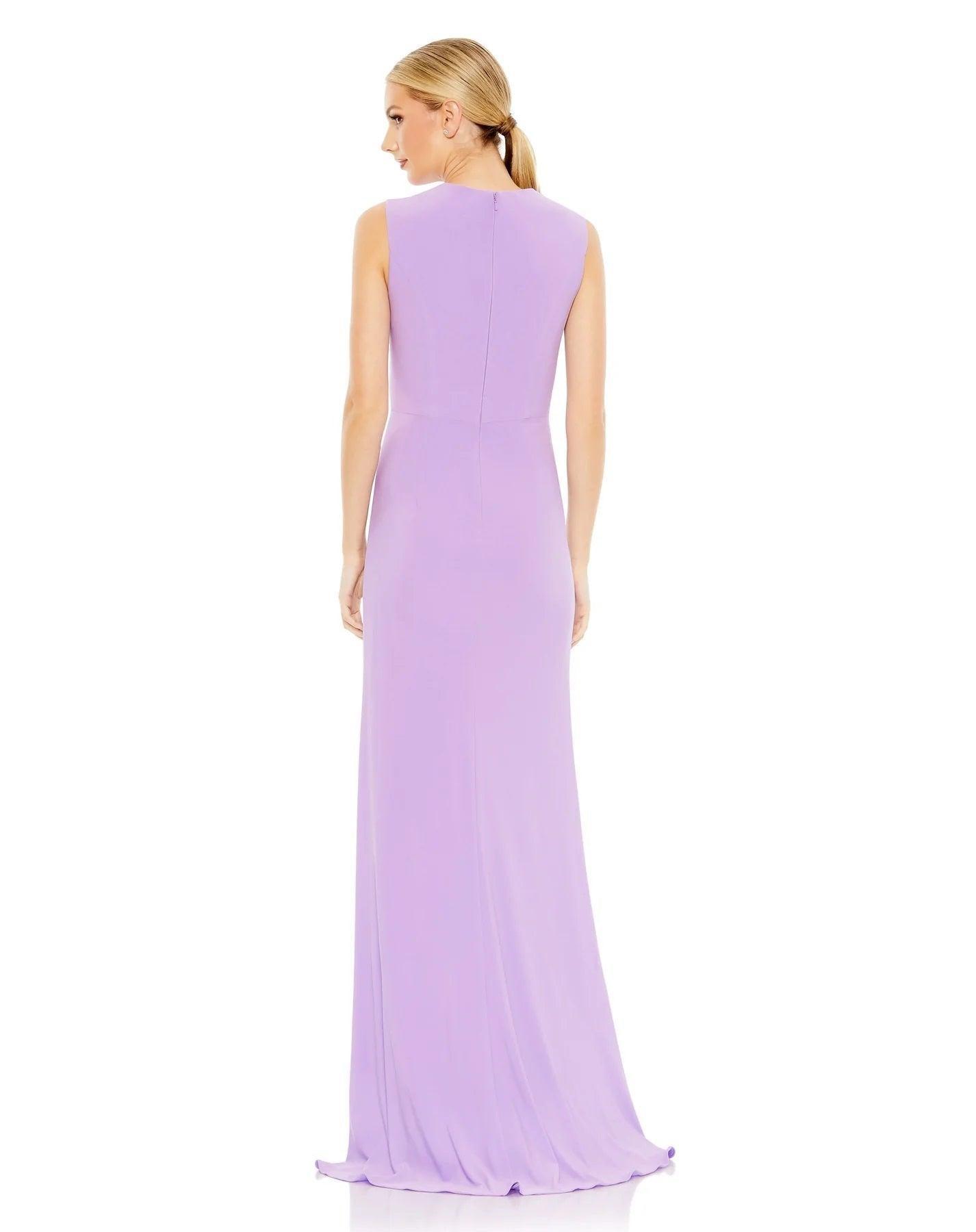 Mac Duggal Long Sleeveless Formal Gown 26890 - The Dress Outlet