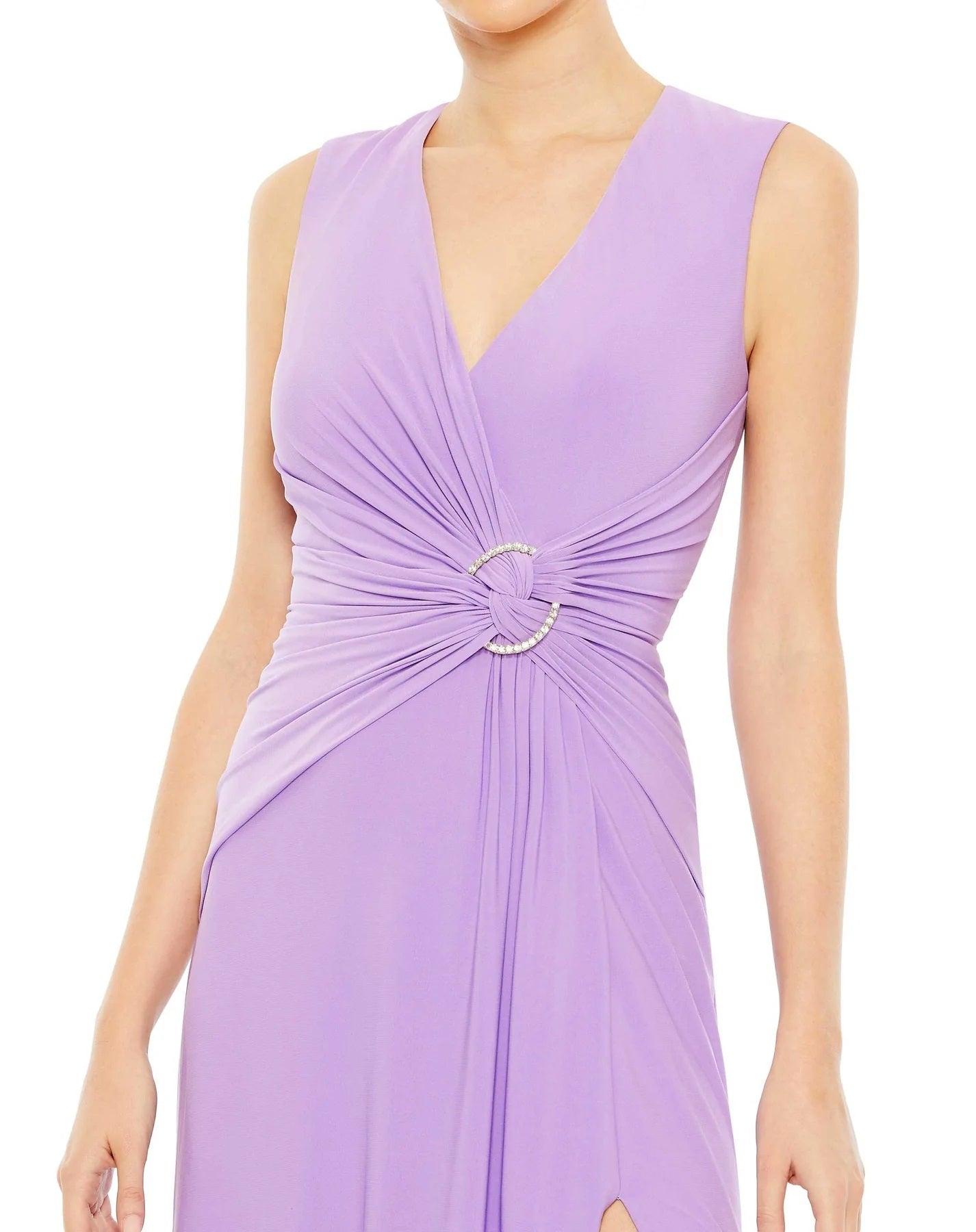 Mac Duggal Long Sleeveless Formal Gown 26890 - The Dress Outlet