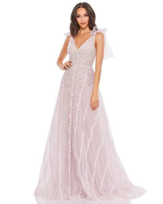 Mac Duggal Long Sleeveless Formal Prom Gown 20313 - The Dress Outlet