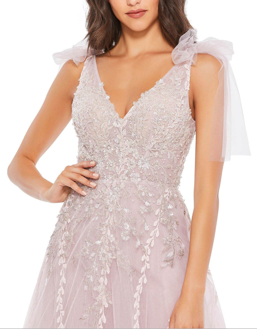 Mac Duggal Long Sleeveless Formal Prom Gown 20313 - The Dress Outlet