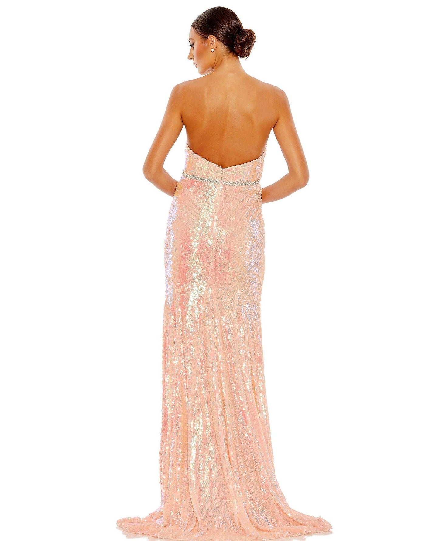 Mac Duggal Long Strapless Formal Prom Dress 26980 - The Dress Outlet