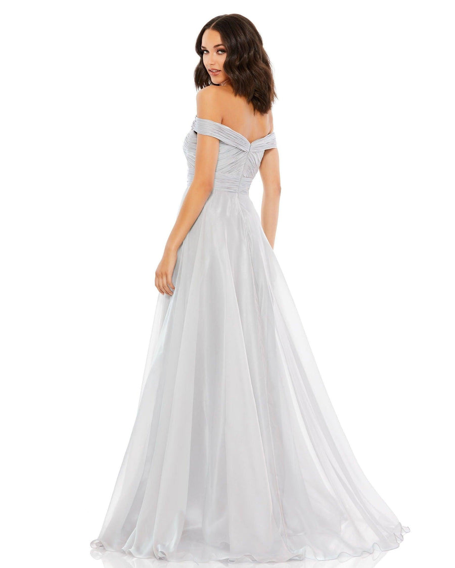 Mac Duggal Off Shoulder Long Formal Dress 67485 - The Dress Outlet