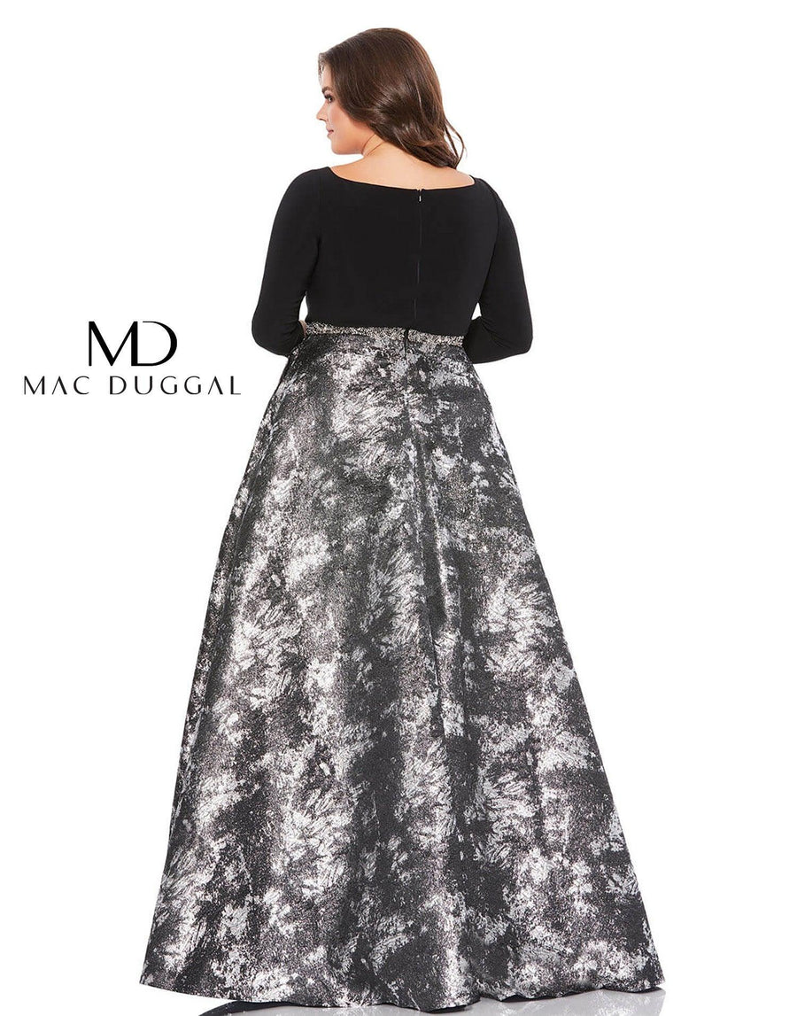 Mac Duggal Plus Size Long Formal Dress 67741 Sale - The Dress Outlet