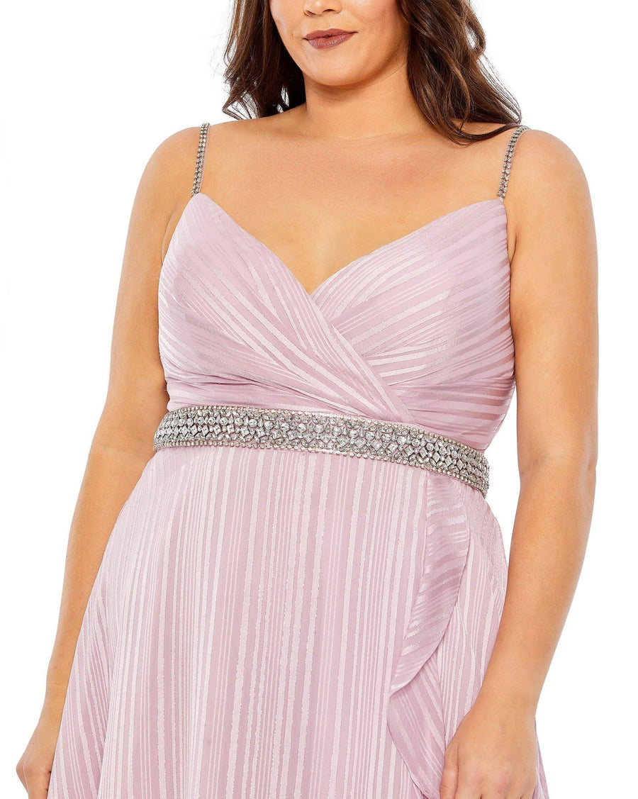 Mac Duggal Plus Size Prom High Low Dress 49579 - The Dress Outlet