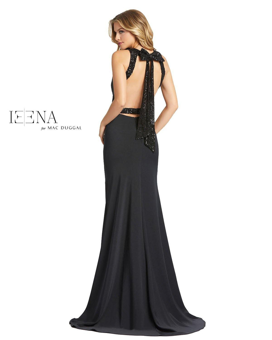 Mac Duggal Prom Long Fitted Halter Formal Gown 26262 - The Dress Outlet