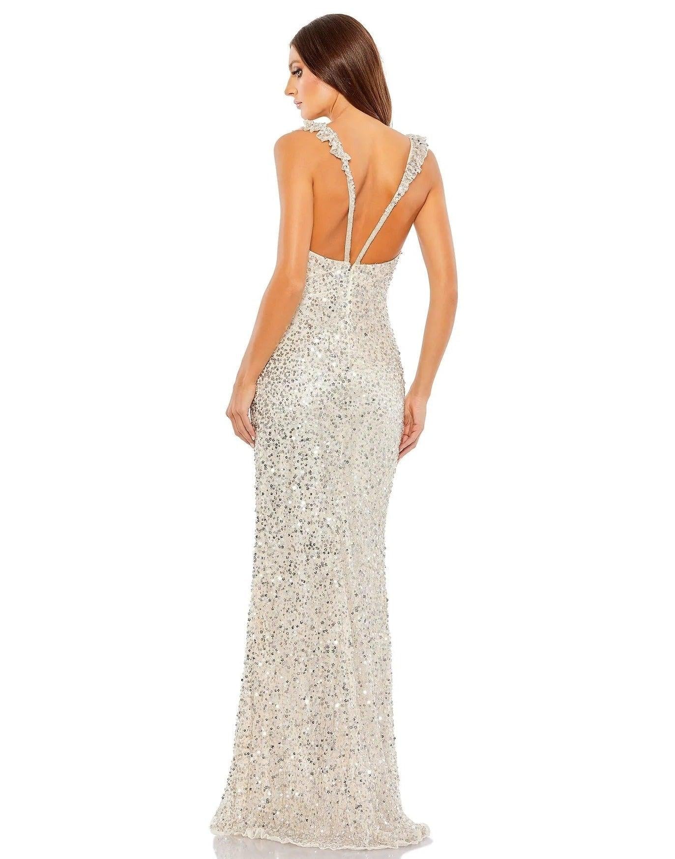 Mac Duggal Prom Long Formal Trumpet Dress 5674 - The Dress Outlet