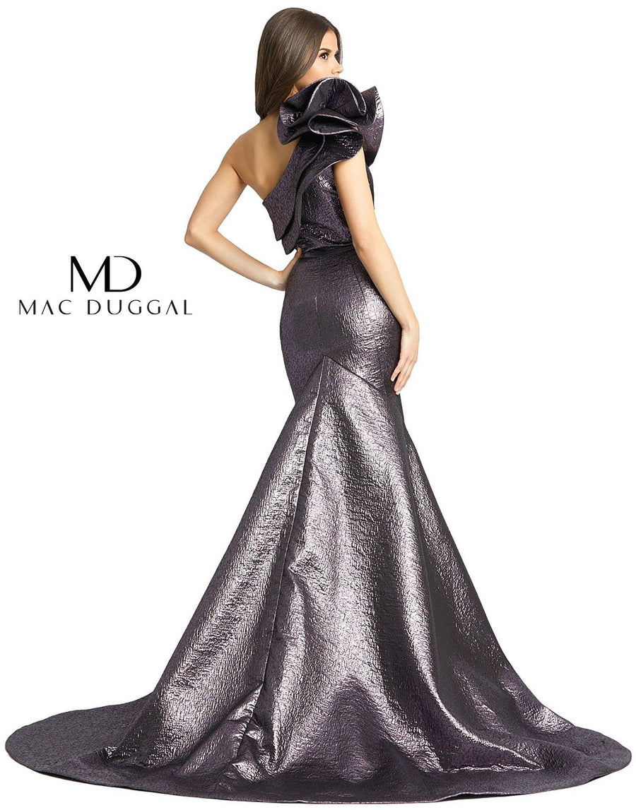 Mac Duggal Prom Long One Shoulder Dress 67284 - The Dress Outlet