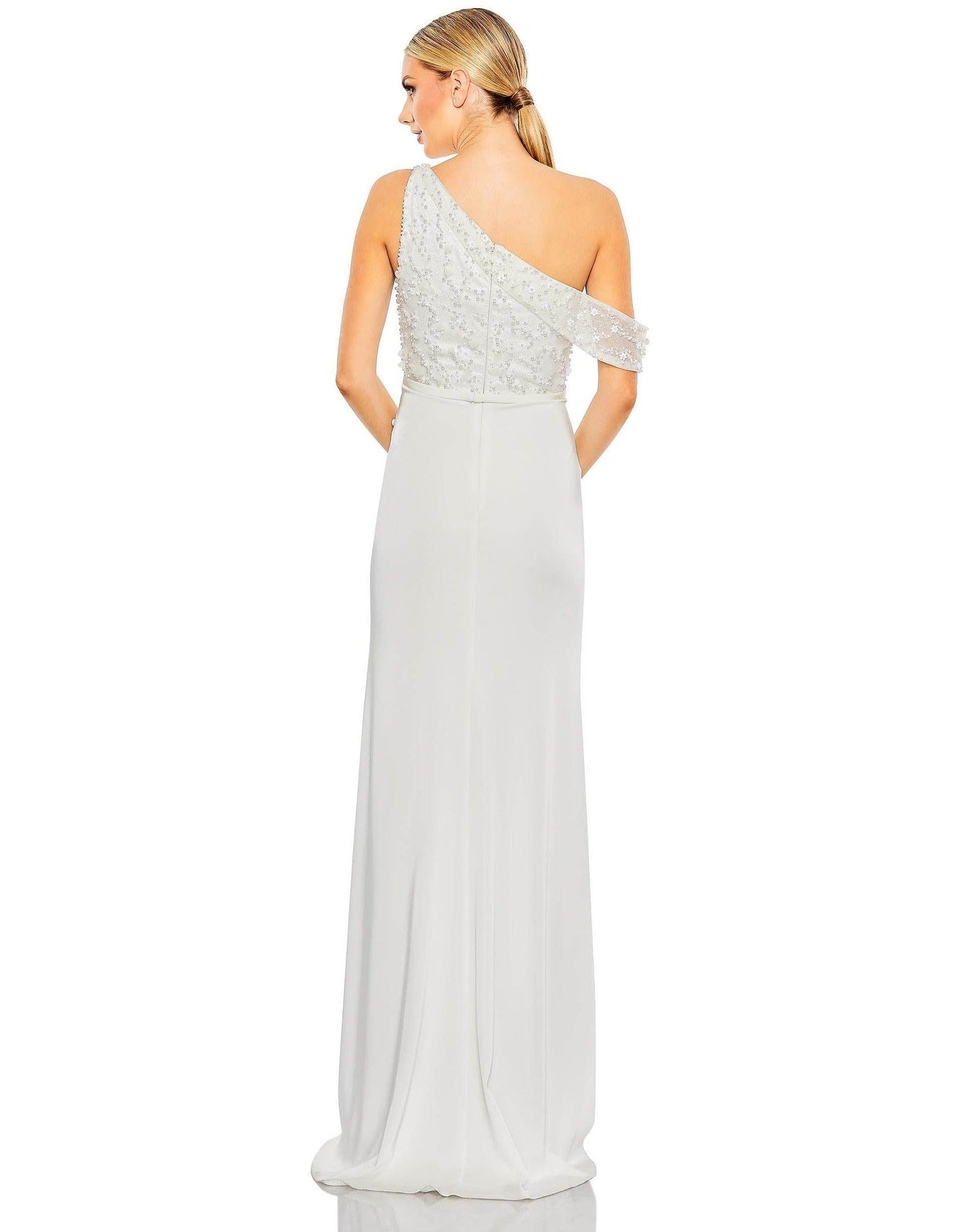 Mac Duggal Prom Long One Shoulder Formal Gown 11264 - The Dress Outlet