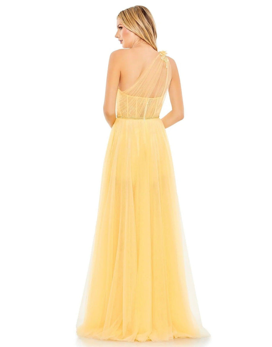 Mac Duggal Prom Long One Shoulder Formal Gown 50661 - The Dress Outlet