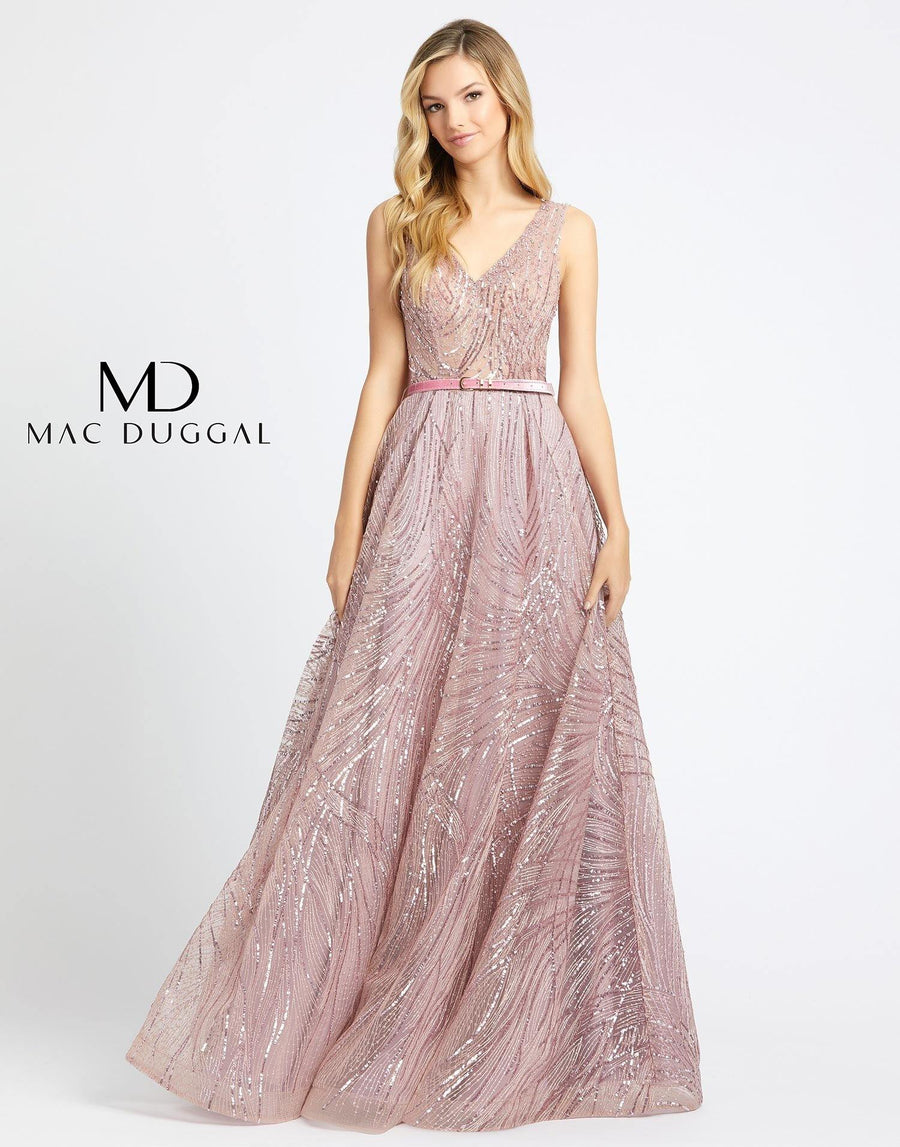 Mac Duggal Prom Long Sleeveless Ball Gown 20114H - The Dress Outlet