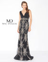 Mac Duggal Prom Long Sleeveless Beaded Dress 50414R - The Dress Outlet