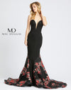 Mac Duggal Prom Long Strapless Fitted Dress 67673D - The Dress Outlet