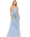 Mac Duggal Prom Spaghetti Strap Long Dress 93566 - The Dress Outlet