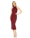 Mac Duggal Short Beaded Halter Cocktail Dress 5531 - The Dress Outlet