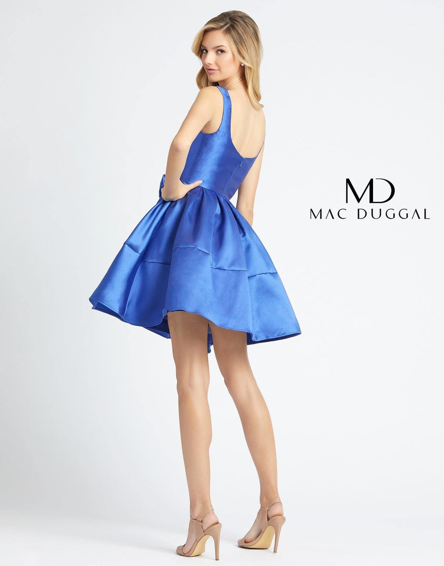 Mac Duggal Short Cocktail Sleeveless Dress 66571D - The Dress Outlet