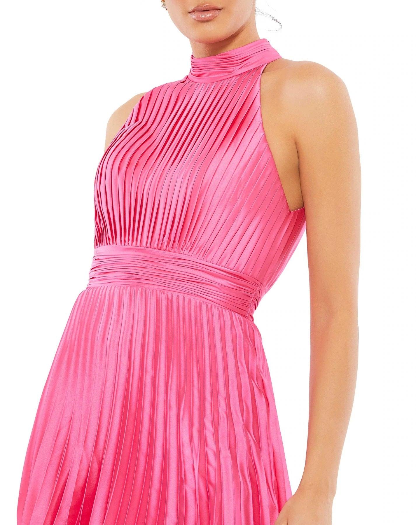 Mac Duggal Short Halter Homecoming Dress 26645 - The Dress Outlet