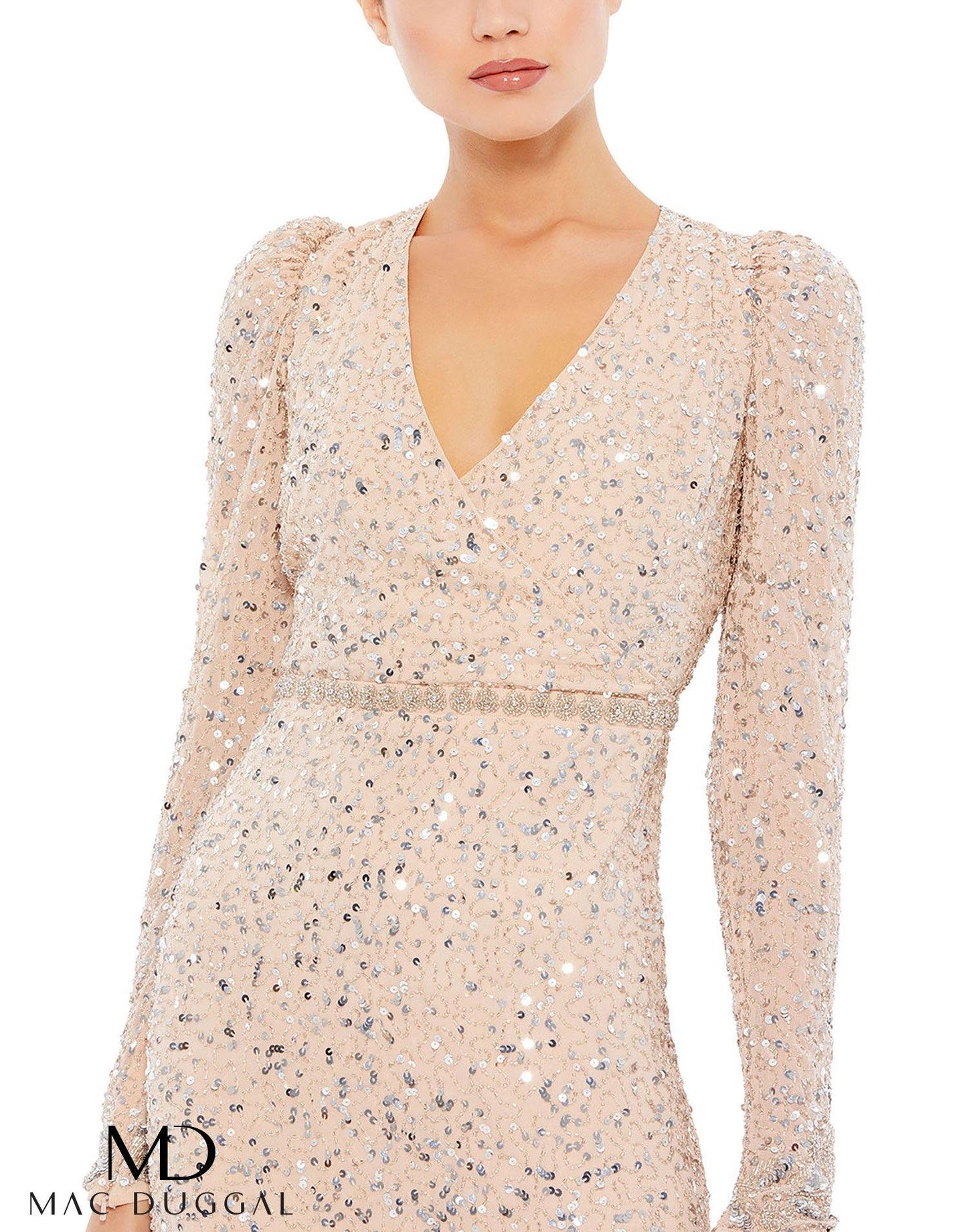 Mac Duggal Short Mother of the Bride Dress 10740 - The Dress Outlet