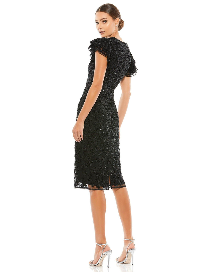 Mac Duggal Short Mother of the Bride Dress 10827 - The Dress Outlet