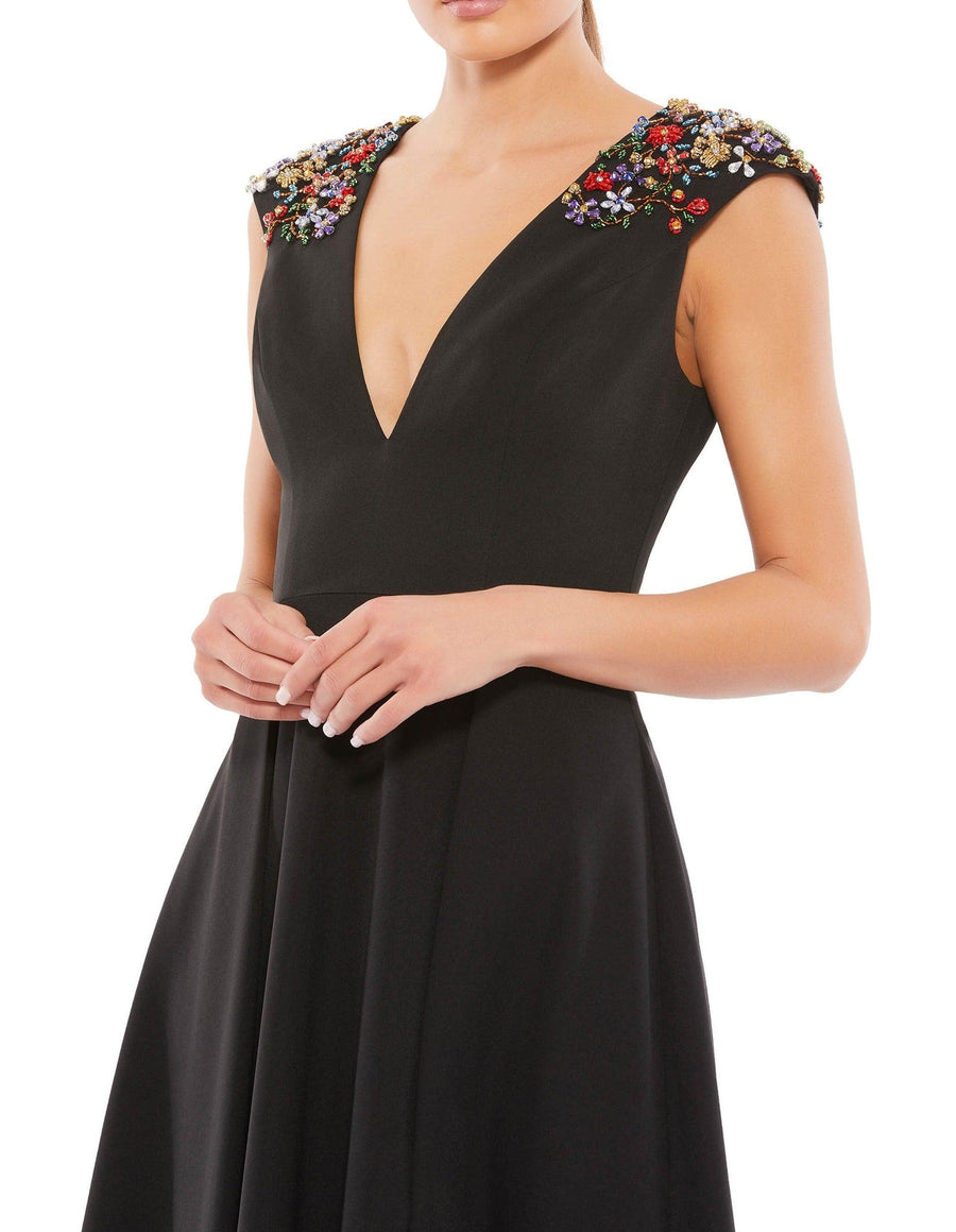 فستان قصير لأم العروس من ماك دوجال 70214