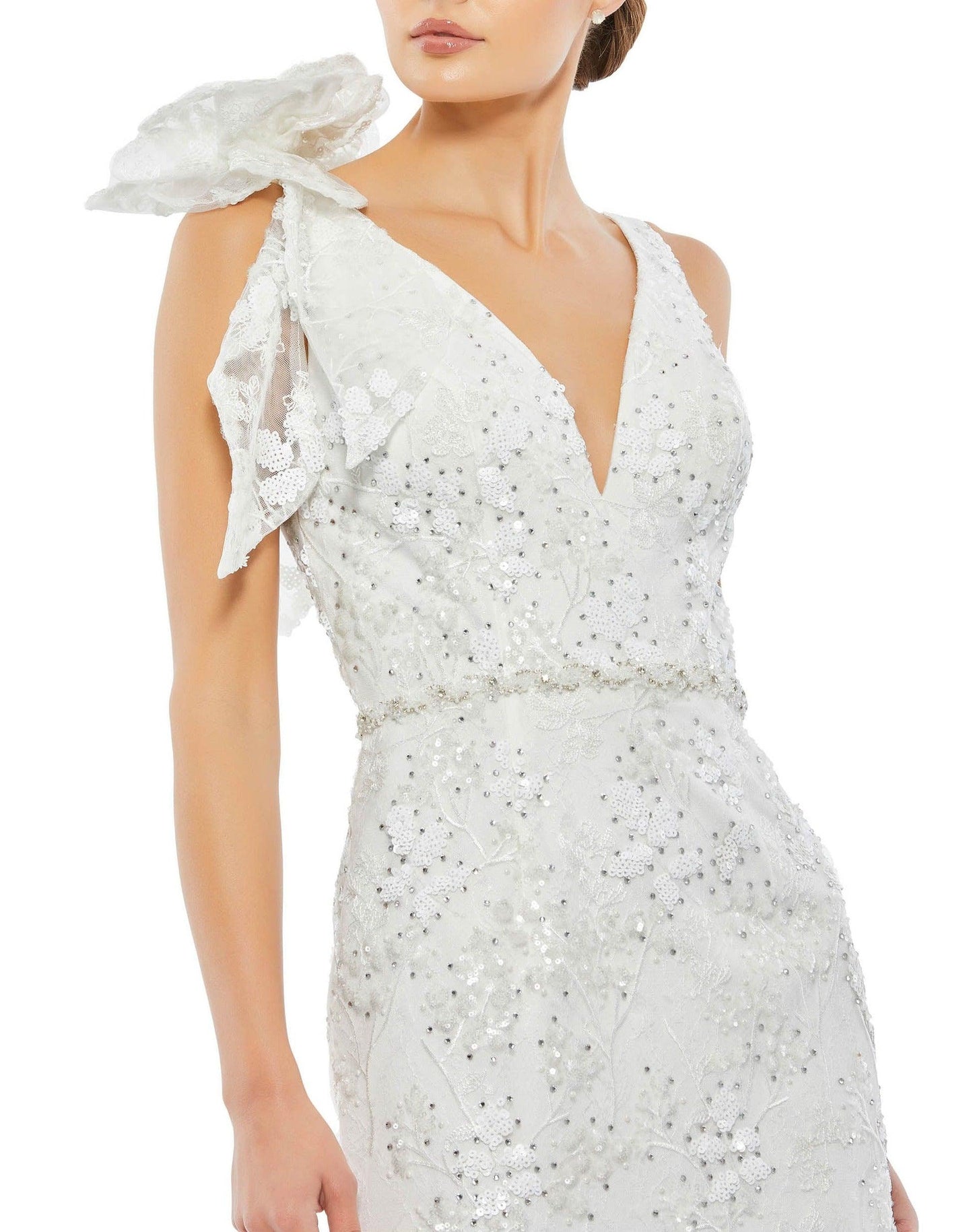 فستان قصير لأم العروس من ماك دوجال 79337