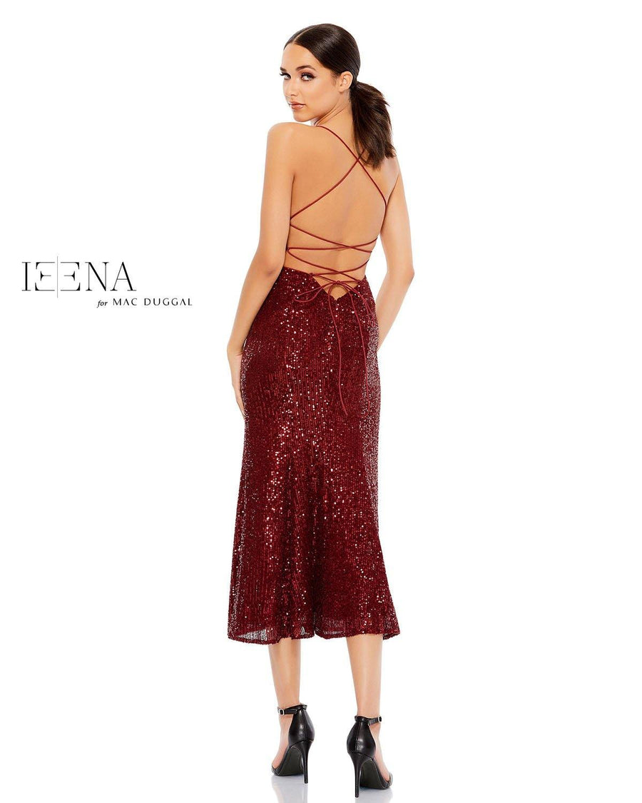 Mac Duggal Short Sequins Cocktail Dress 26480 - The Dress Outlet