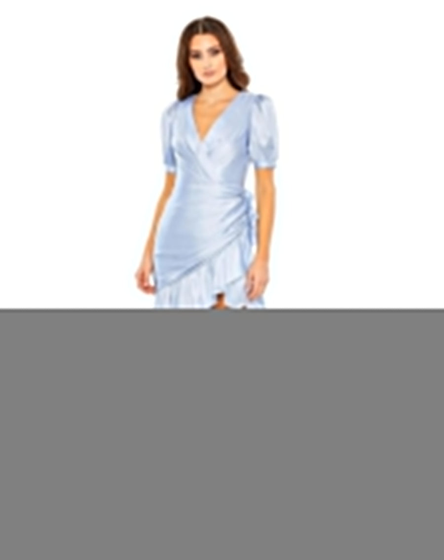 Mac Duggal Short Sleeve Cocktail Dress 26928 - The Dress Outlet