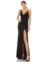 Mac Duggal Spaghetti Strap Long Formal Dress 26532 - The Dress Outlet