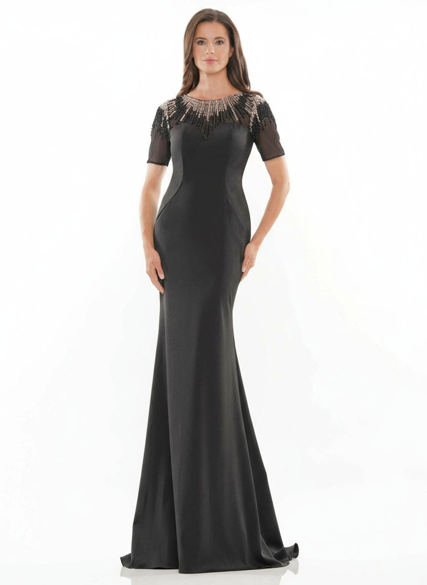 Marsoni Beaded Mother of the Bride Long Gown 1154 - The Dress Outlet