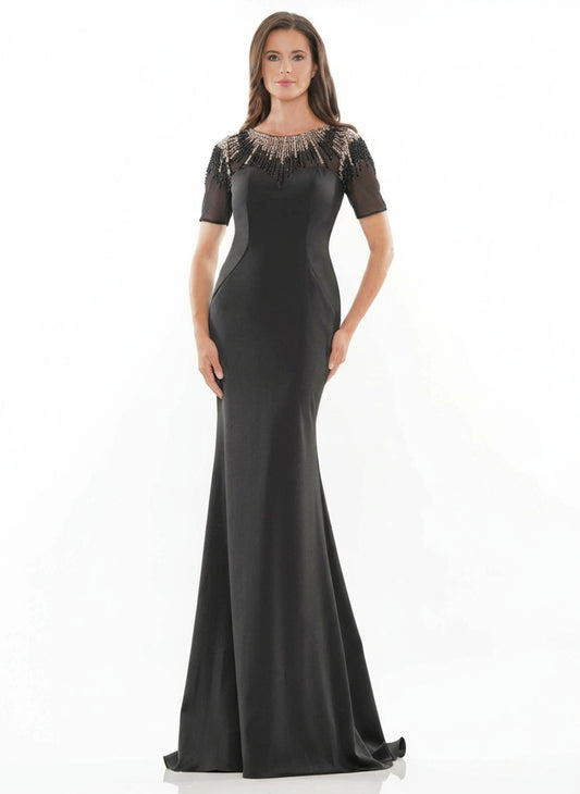 Marsoni Beaded Mother of the Bride Long Gown 1154 - The Dress Outlet