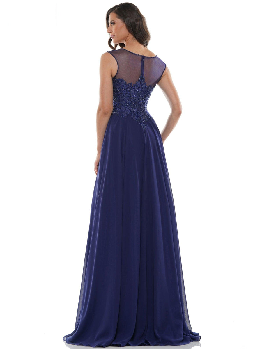 Marsoni Chiffon A Line Long Formal Dress 107 - The Dress Outlet