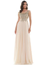 Marsoni Chiffon A Line Long Formal Dress 107 - The Dress Outlet