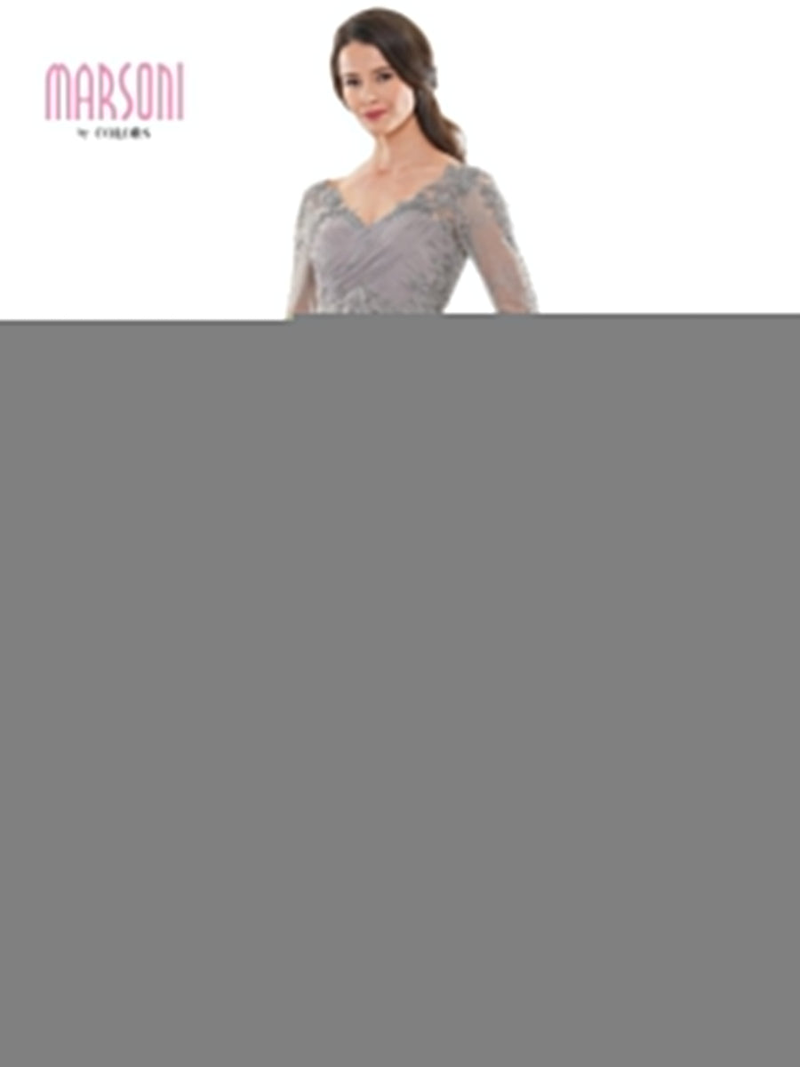 Marsoni Chiffon Mother of the Bride Long Gown 1125 - The Dress Outlet