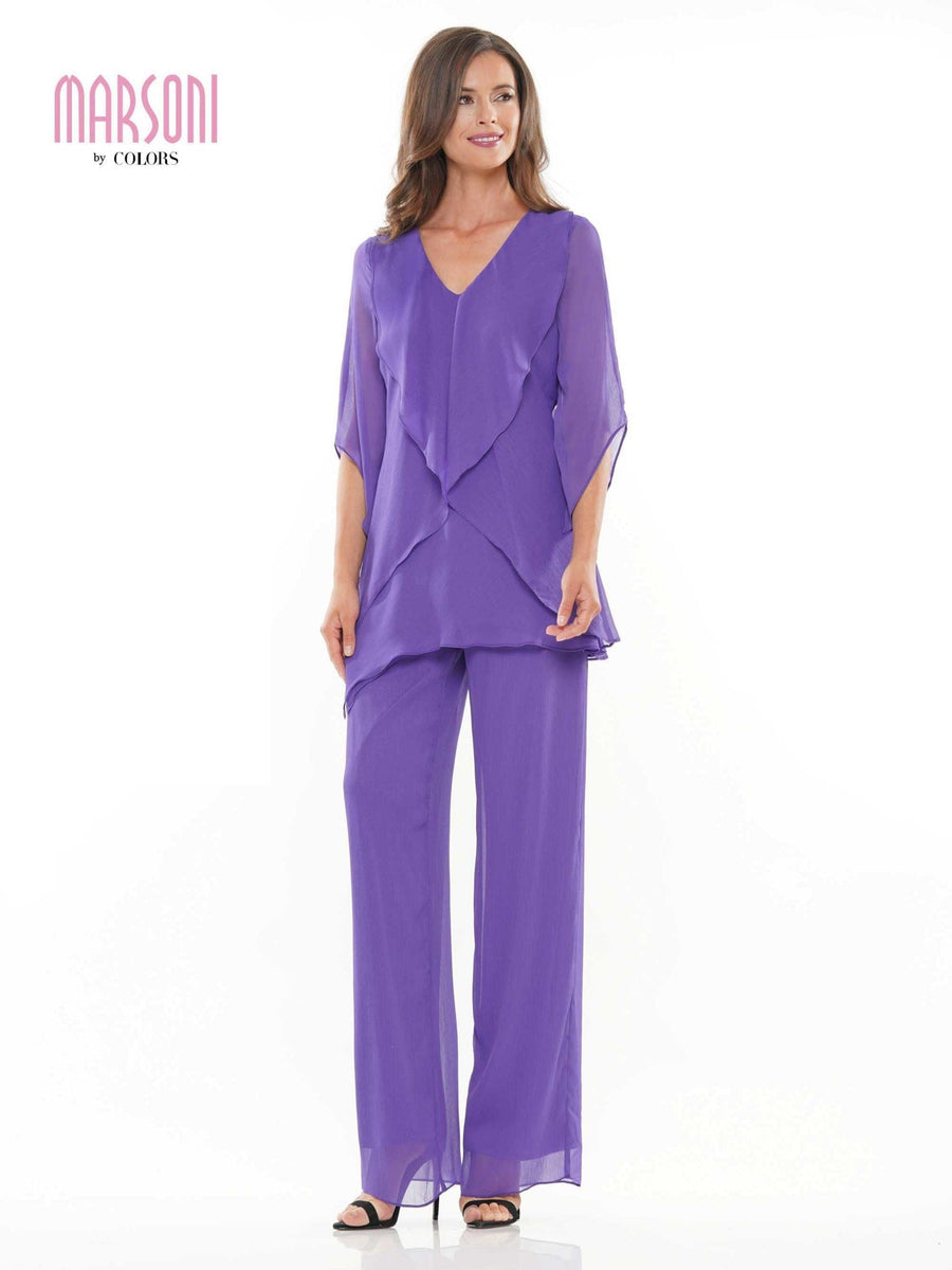Marsoni Formal Mother of the Bride Pant Suit 308 - The Dress Outlet