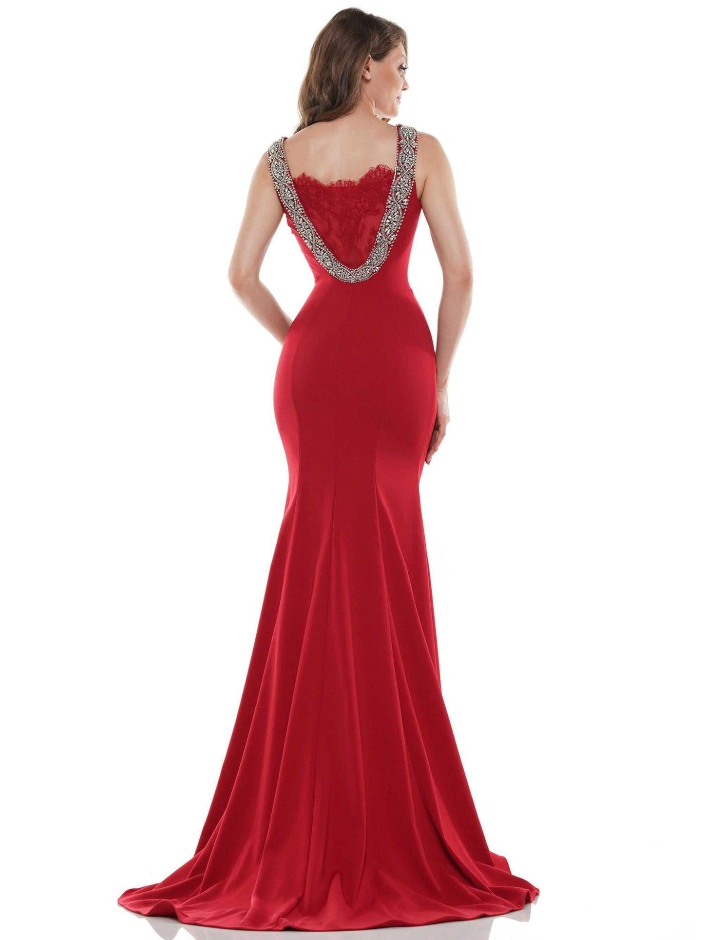 Marsoni Long Formal Fitted Mermaid Dress 177 - The Dress Outlet
