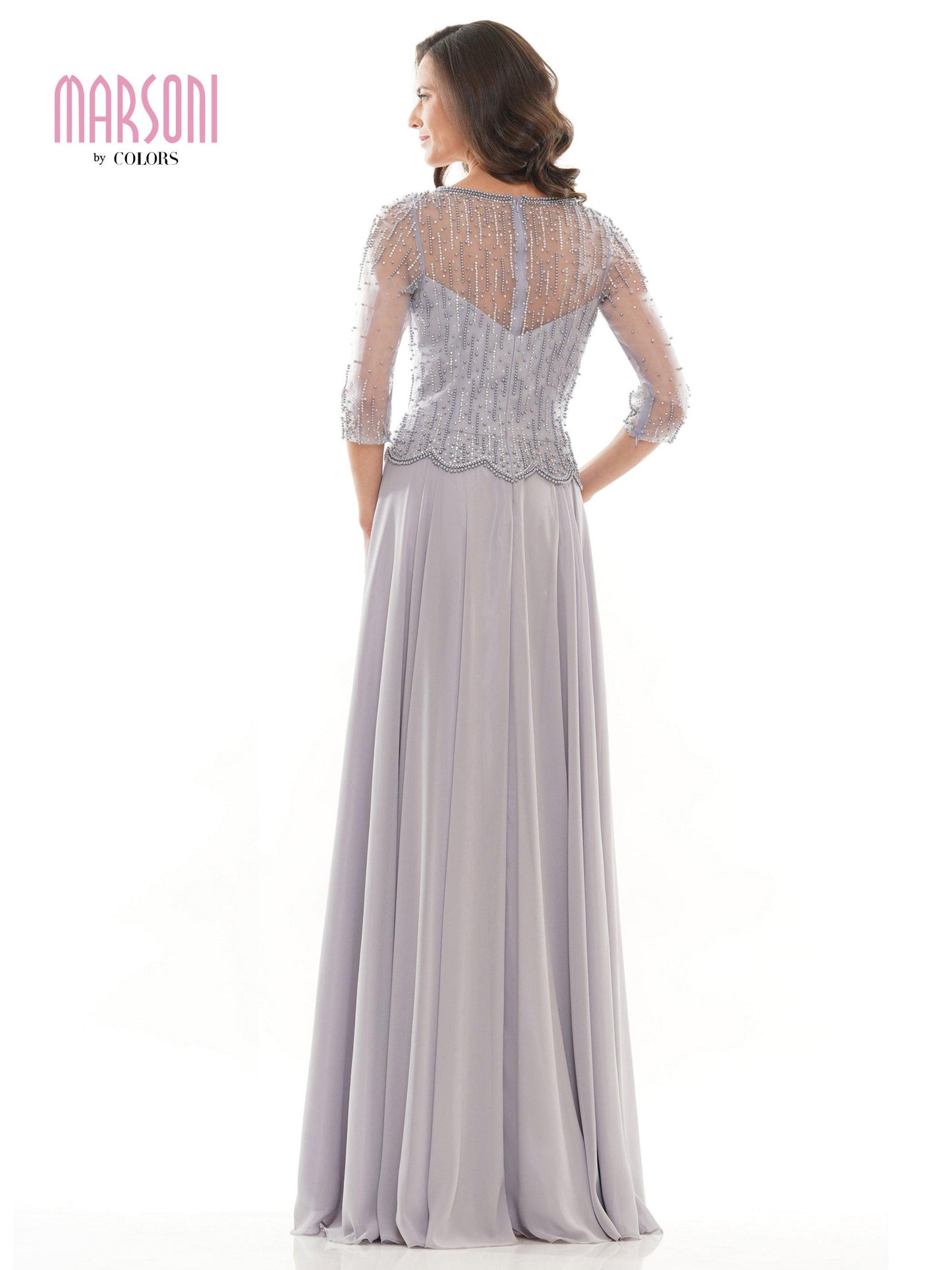 Marsoni Long Formal Mother of the Bride Dress 312 - The Dress Outlet