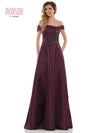 Marsoni Long Formal Off Shoulder Dress 1138 - The Dress Outlet