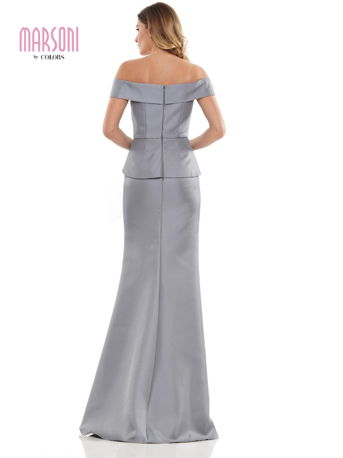 Marsoni Long Formal Off Shoulder Dress 1143 - The Dress Outlet